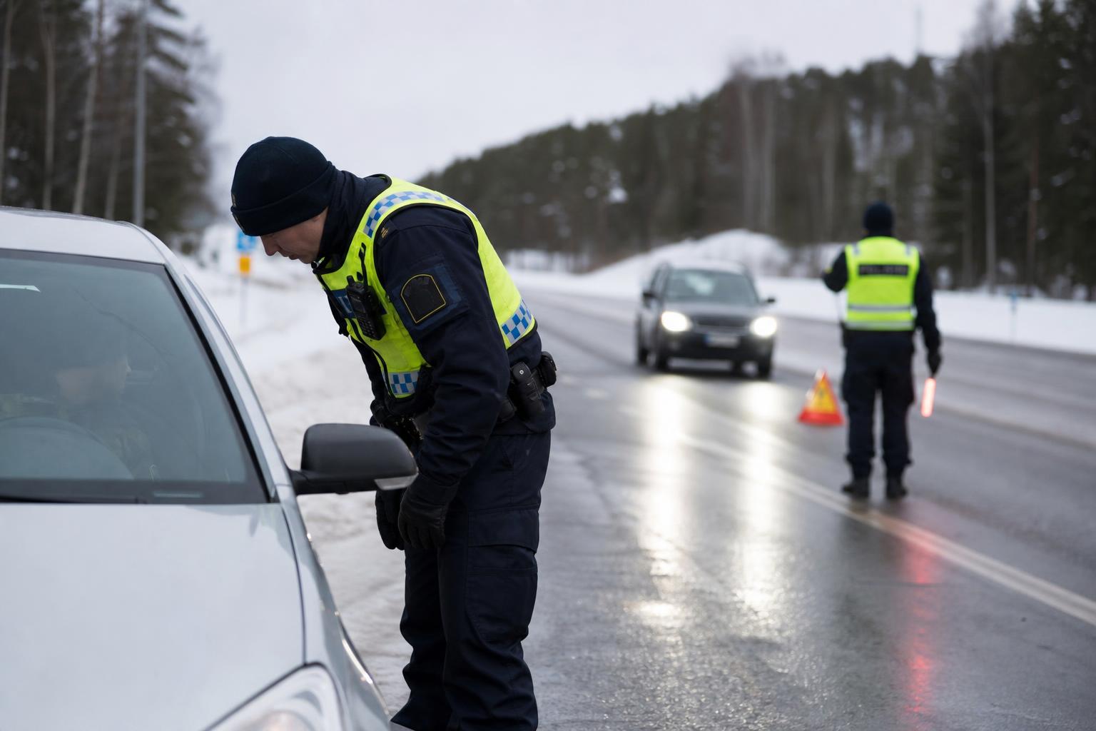 47 förare kontrollerades i Åsele – två fick böter